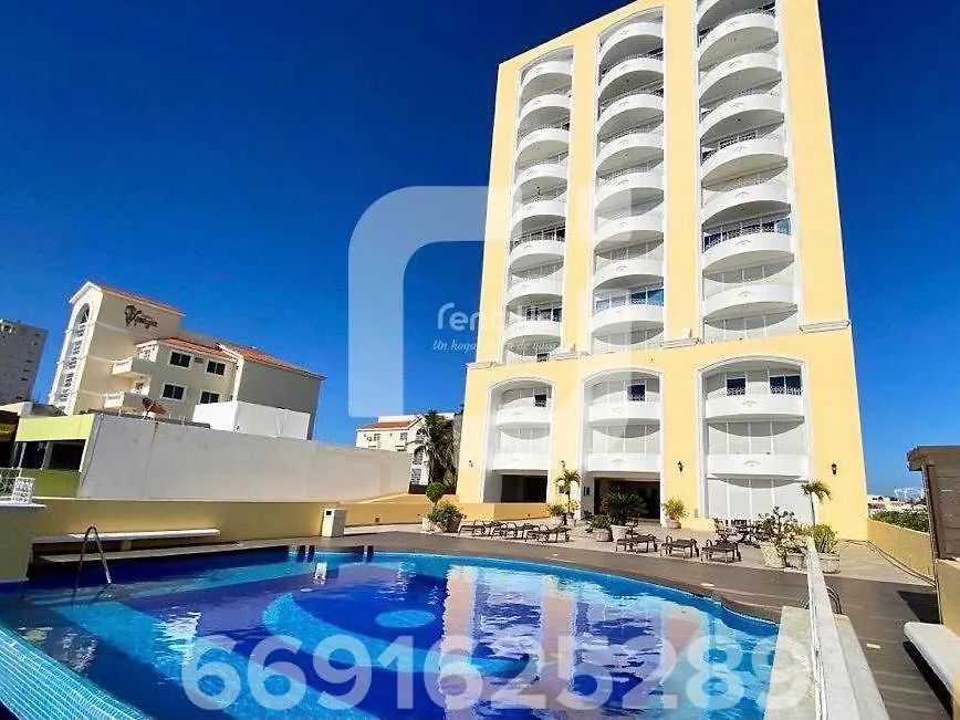 Condominio Miramar, Mazatlan En Malecon Frente A La Playa Apartment
